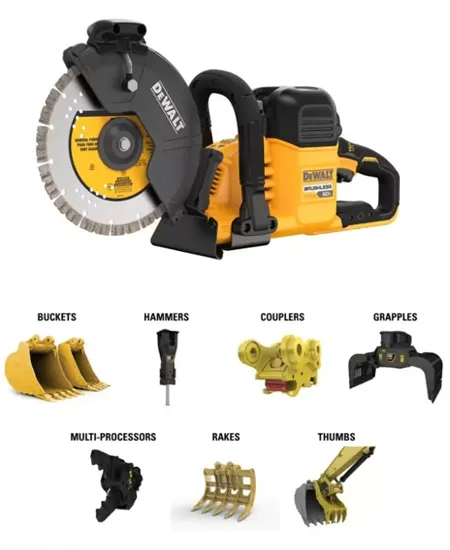 Concrete Saws/Attachments